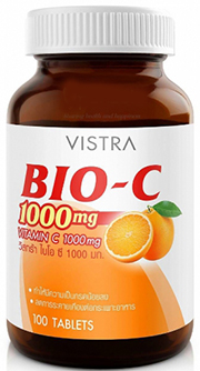 รูปภาพของ Vistra Bio-C 1000mg วิสทร้า ไบโอซี  100เม็ด 